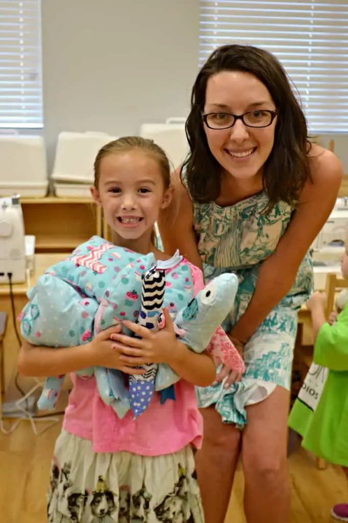 Cupcake with stuffed toys and teacher