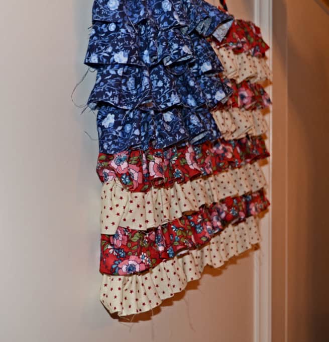 Crafts n Coffee ruffle flag