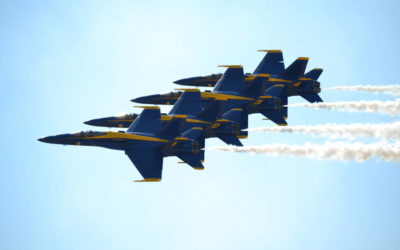 The Blue Angels at the Fort Worth Alliance Airshow