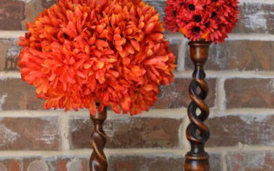 The Look for Less: DIY Flower Pumpkin