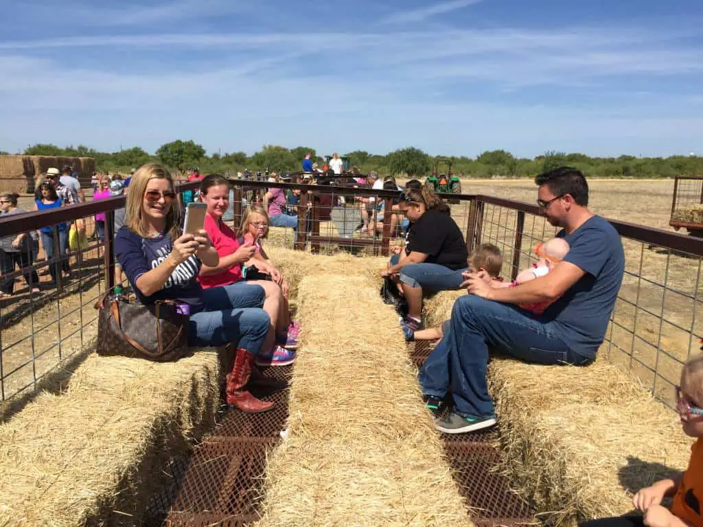 hayride at preston trail farms