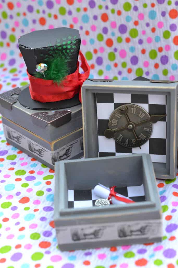 alice in wonderland mad hatter box alice in wonderland mad hatter box
