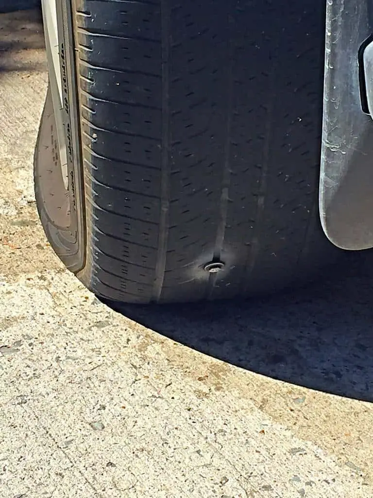 flat tire flat tire