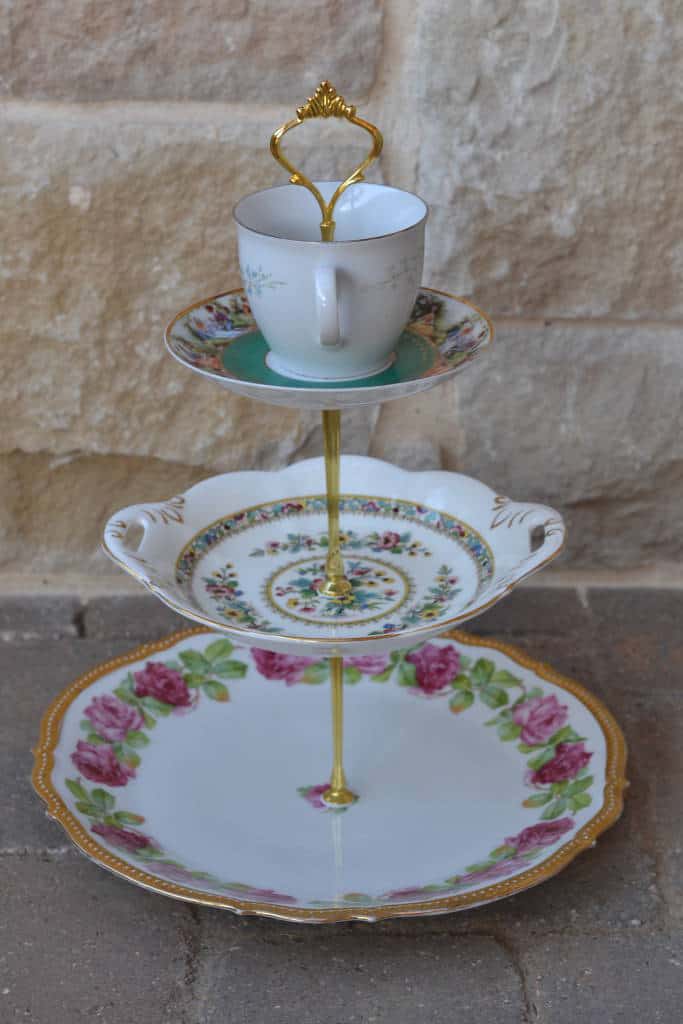 china plate tiered stand china plate tiered stand