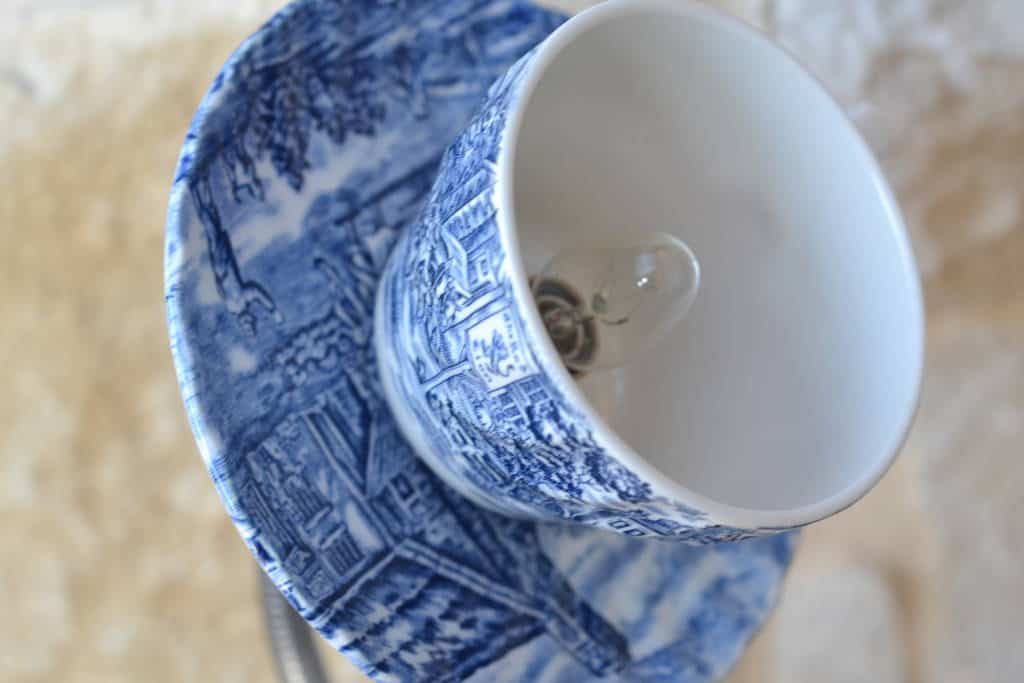 tea cup lamp tea cup lamp