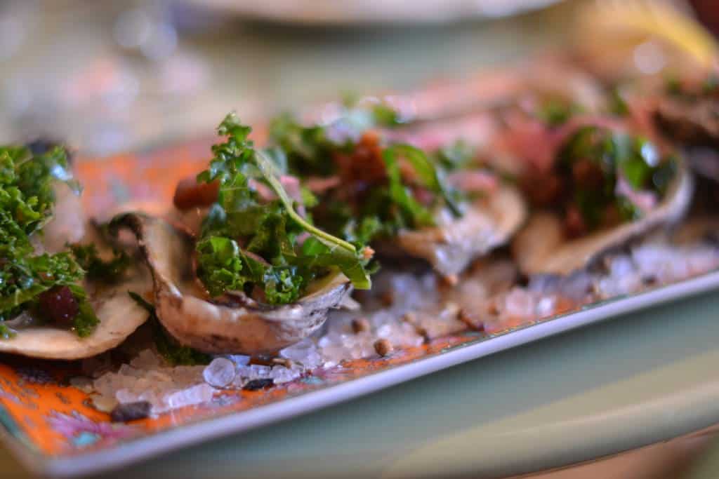Pecan Wood Roasted Oysters