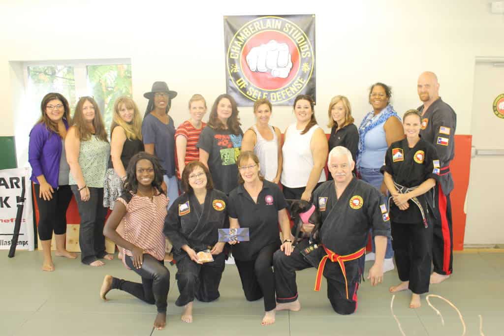 Bloggers at Chamberlains Studio of  Self Defense