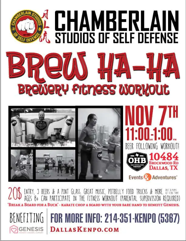 Nov 7th Brew HaHa Flyer