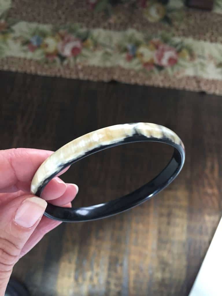 buffalo horn bracelet