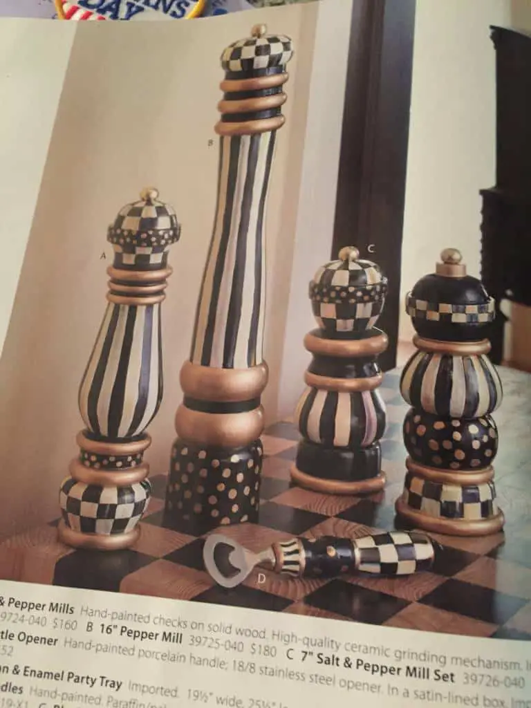 Inspired pepper mills Inspired pepper mills