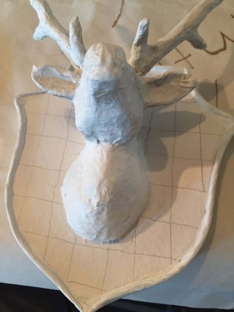 how to make a checkerboard stags head