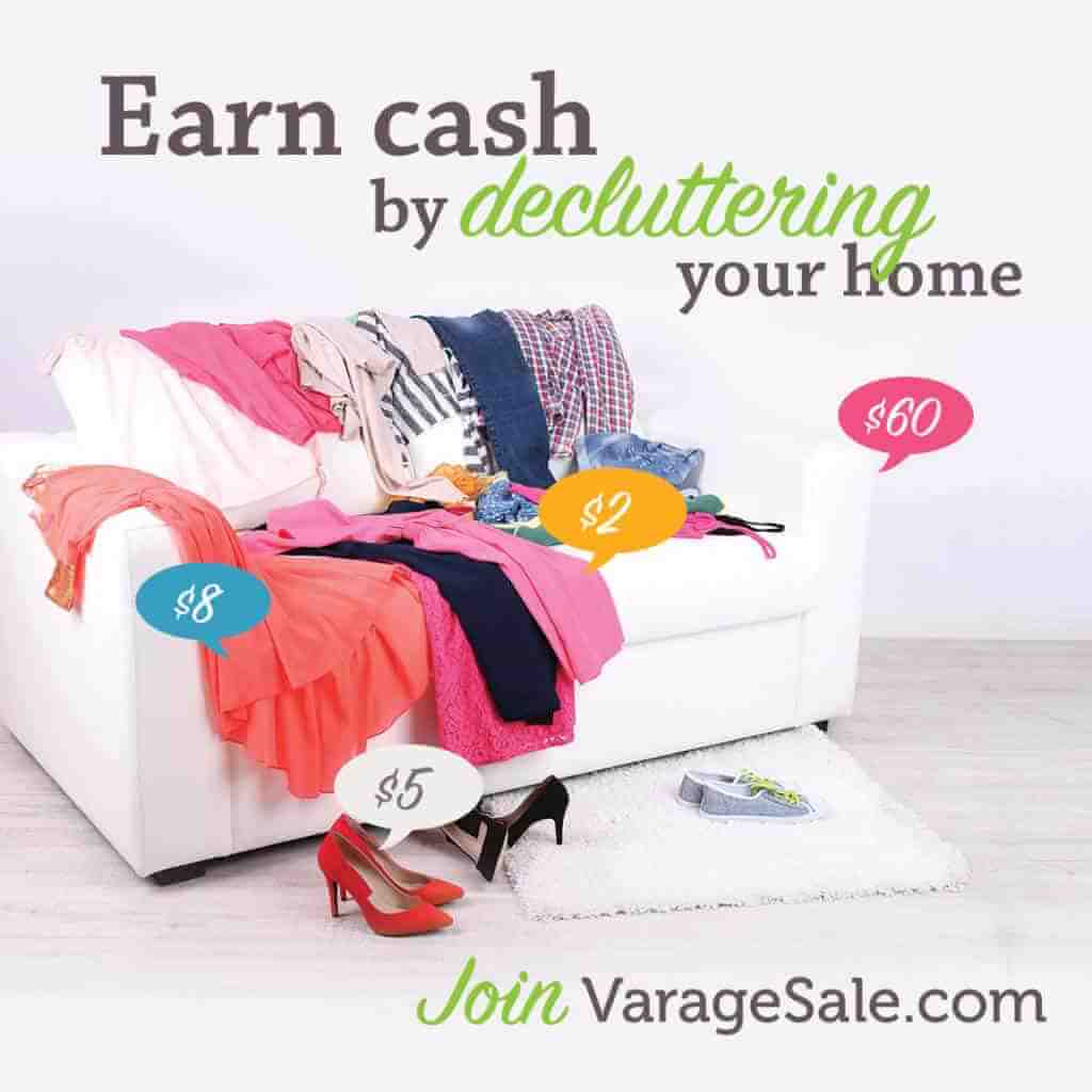 Earn Cash Decluttering Your Home