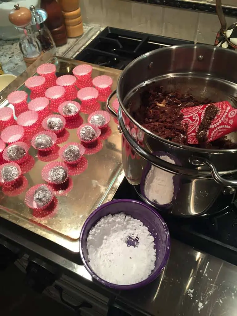 chocolate pecan balls chocolate pecan balls