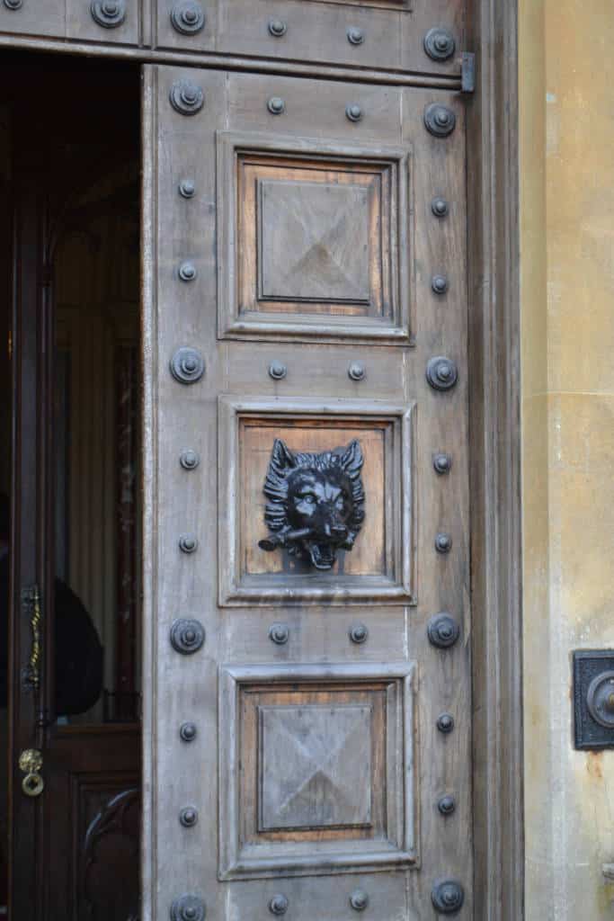 Door of Highclere Castle