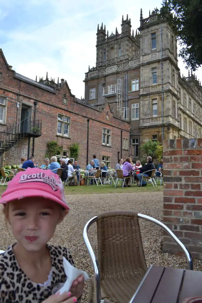 Tea at Highclere Castle