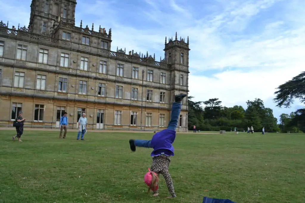 Cartwheels at Highclere