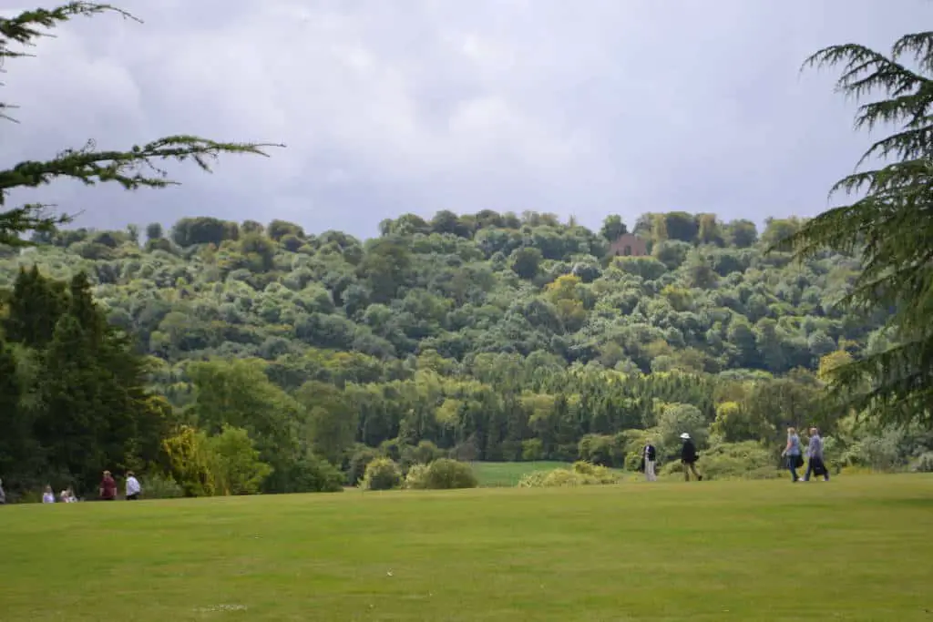 view from Highclere Castle