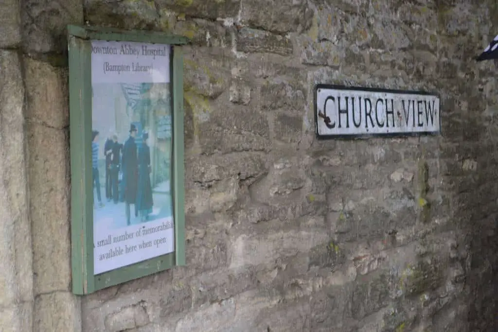 library in Bampton