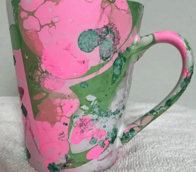Tips for making watercolor mugs