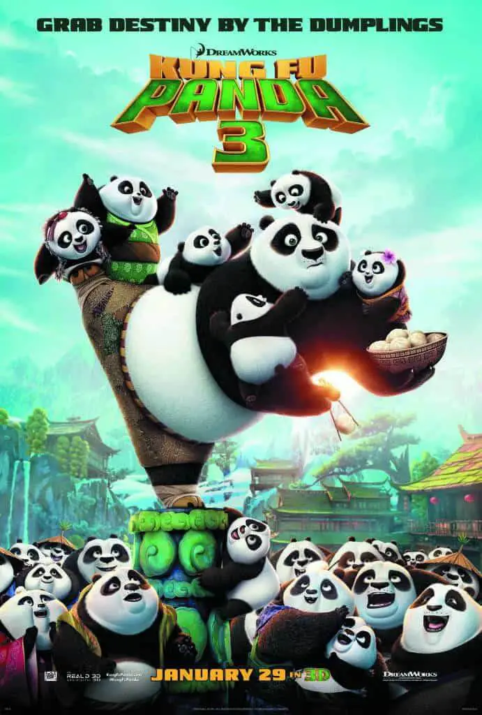 Kung Fu Panda 3 Poster Art-CMYK