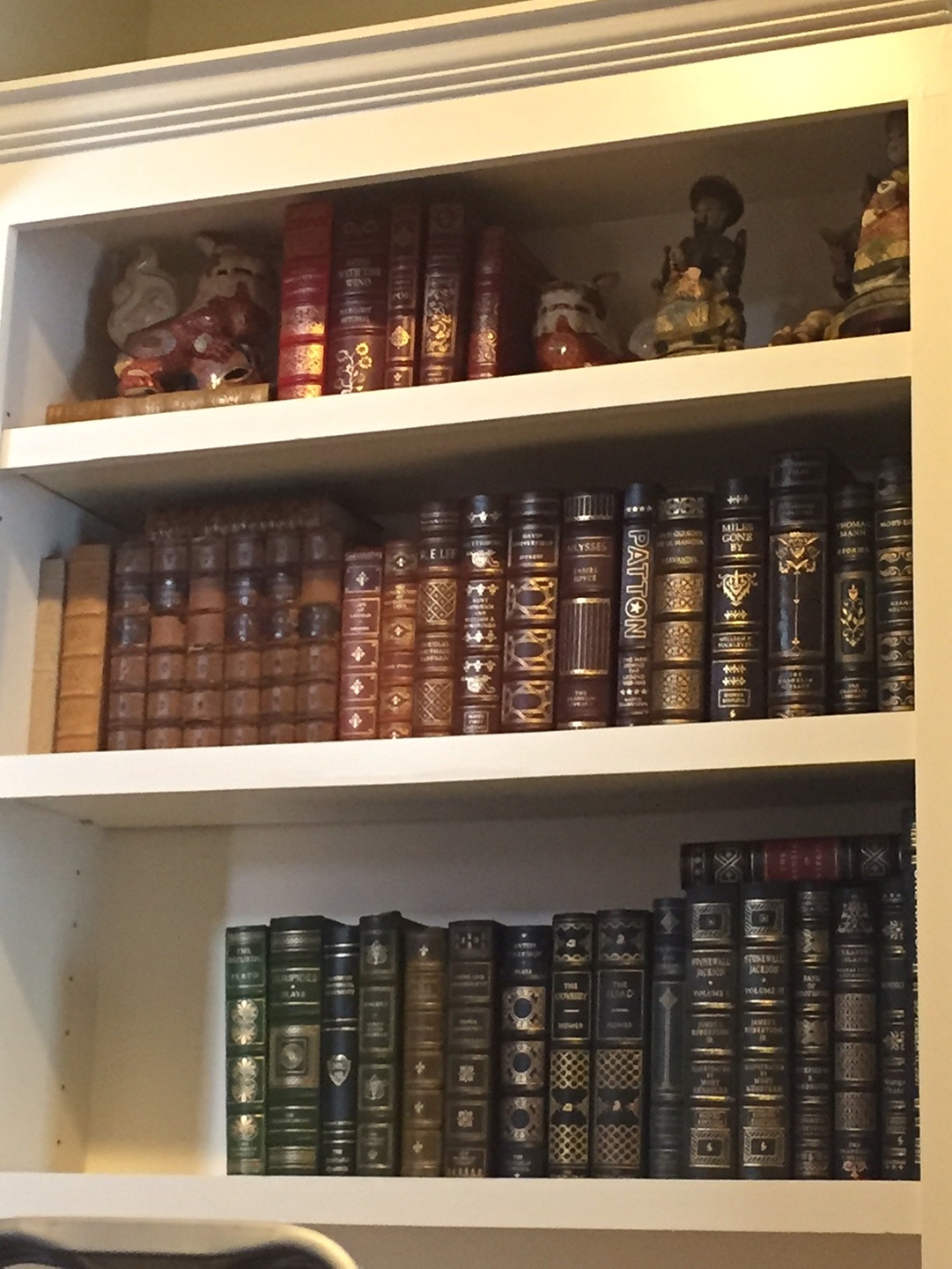 leather books