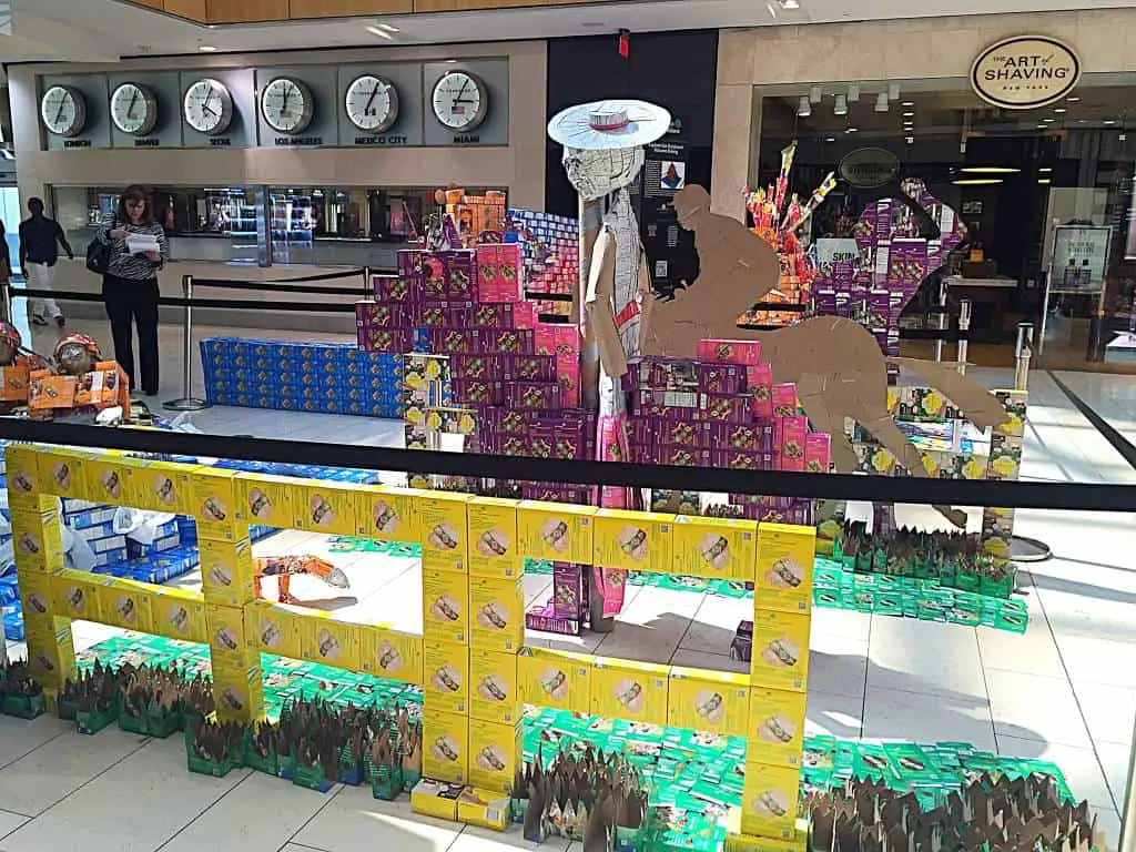 Girl Scout cookie box contest dallas galleria