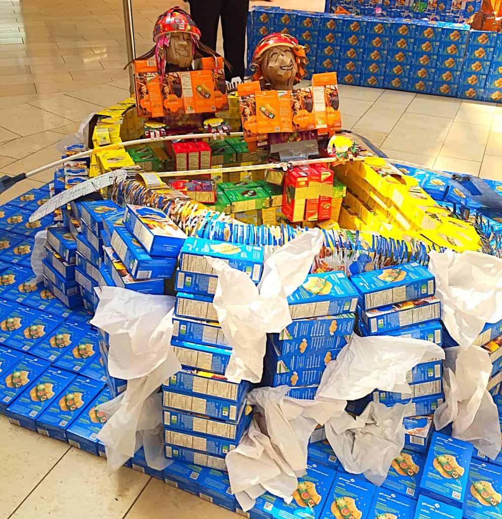 Girl Scout cookie box contest dallas galleria