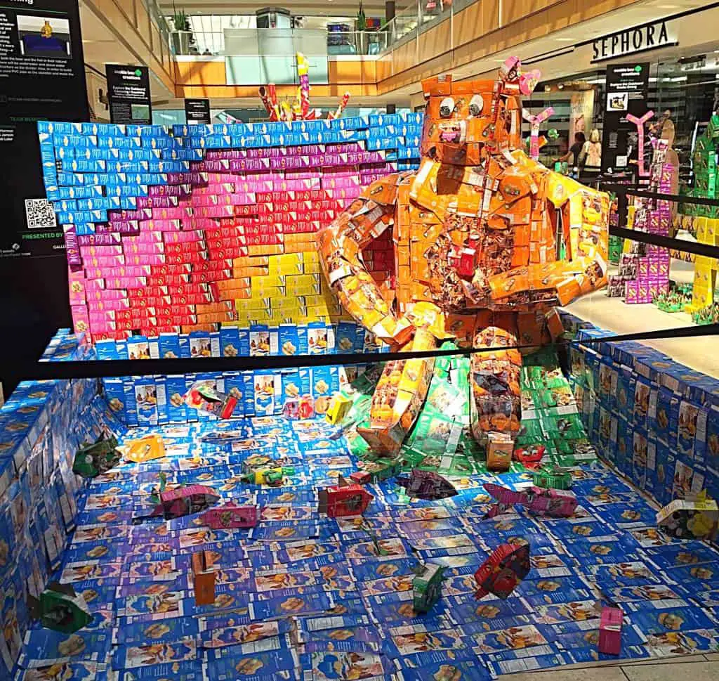 Girl Scout cookie box contest dallas galleria