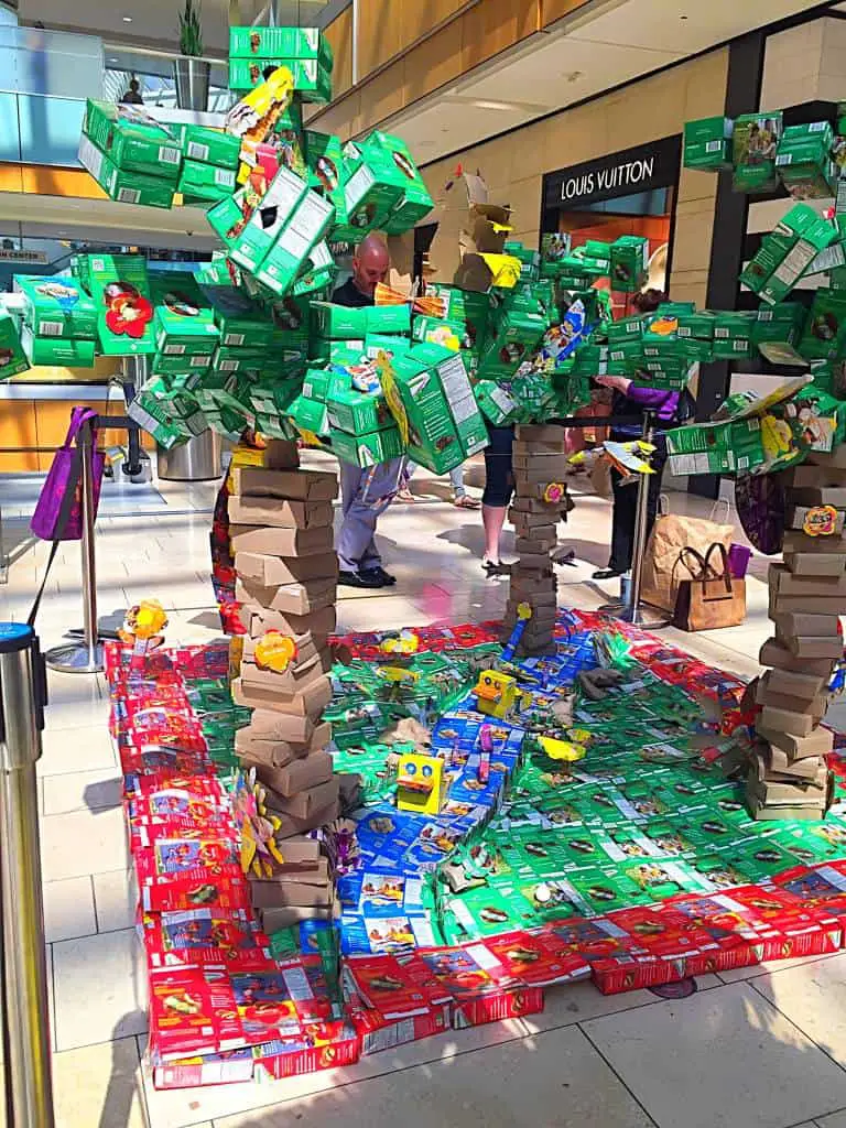 Girl Scout cookie box contest dallas galleria