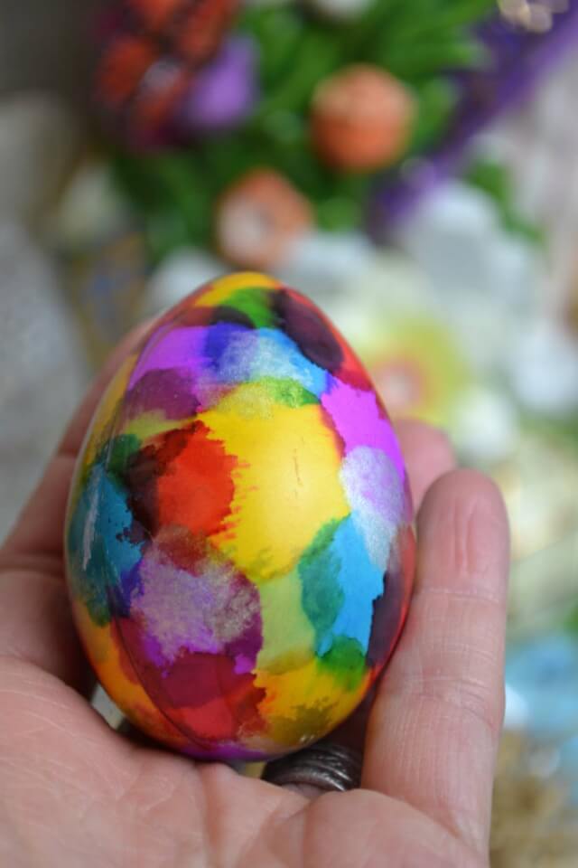 Decorating Plastic Easter Eggs - Tried and True by Trista