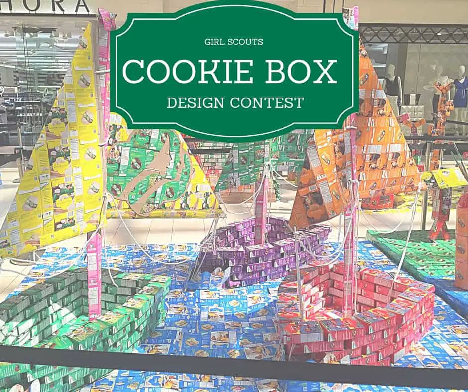 Girl Scouts cookie design box contest