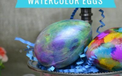 Decorating Plastic Easter Eggs