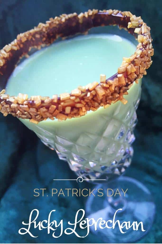 lucky leprechaun cocktail image