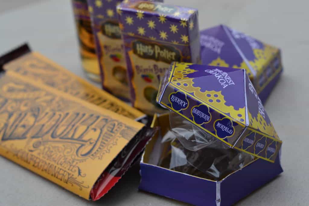 harry potter party chocolates