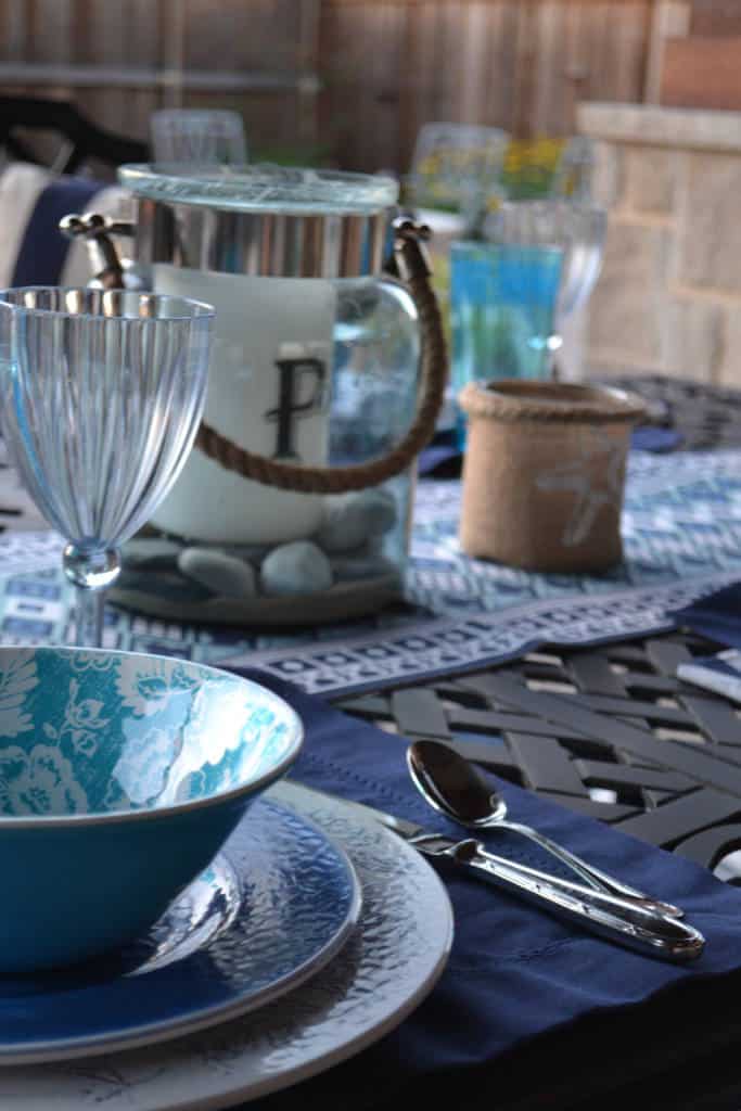 patio entertaining with At Home stores