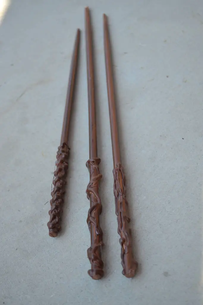 DIY harry potter wands