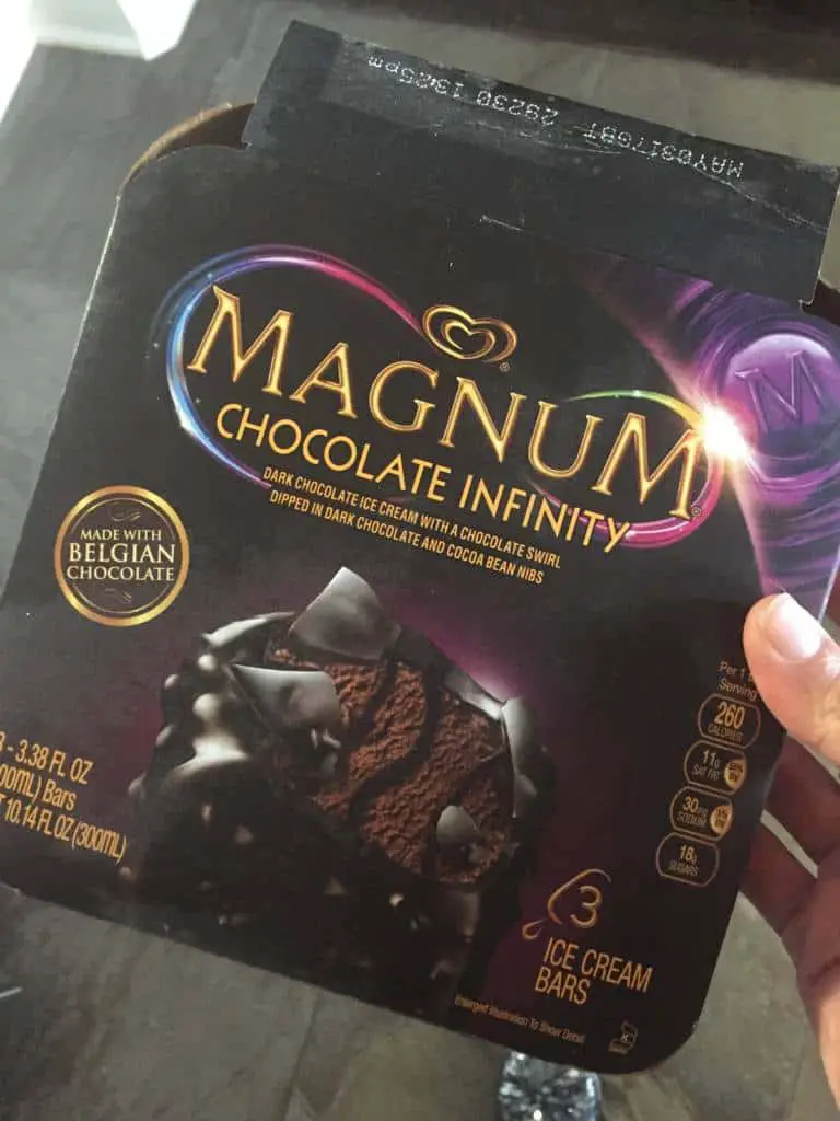 magnum dark chocolate treats