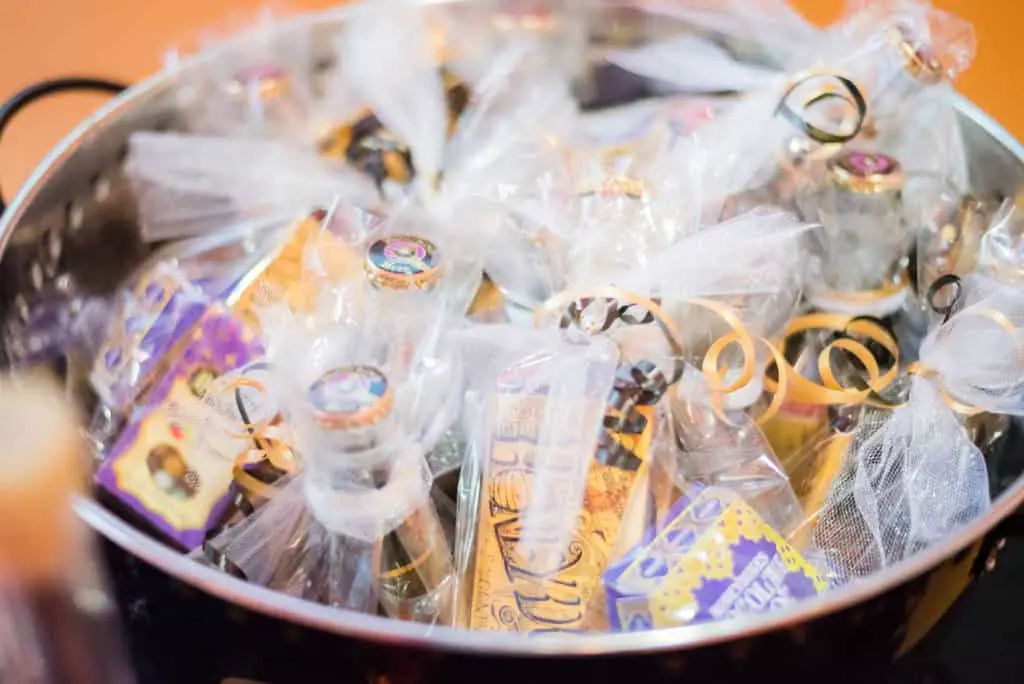 Honeydukes goodie bag for guest