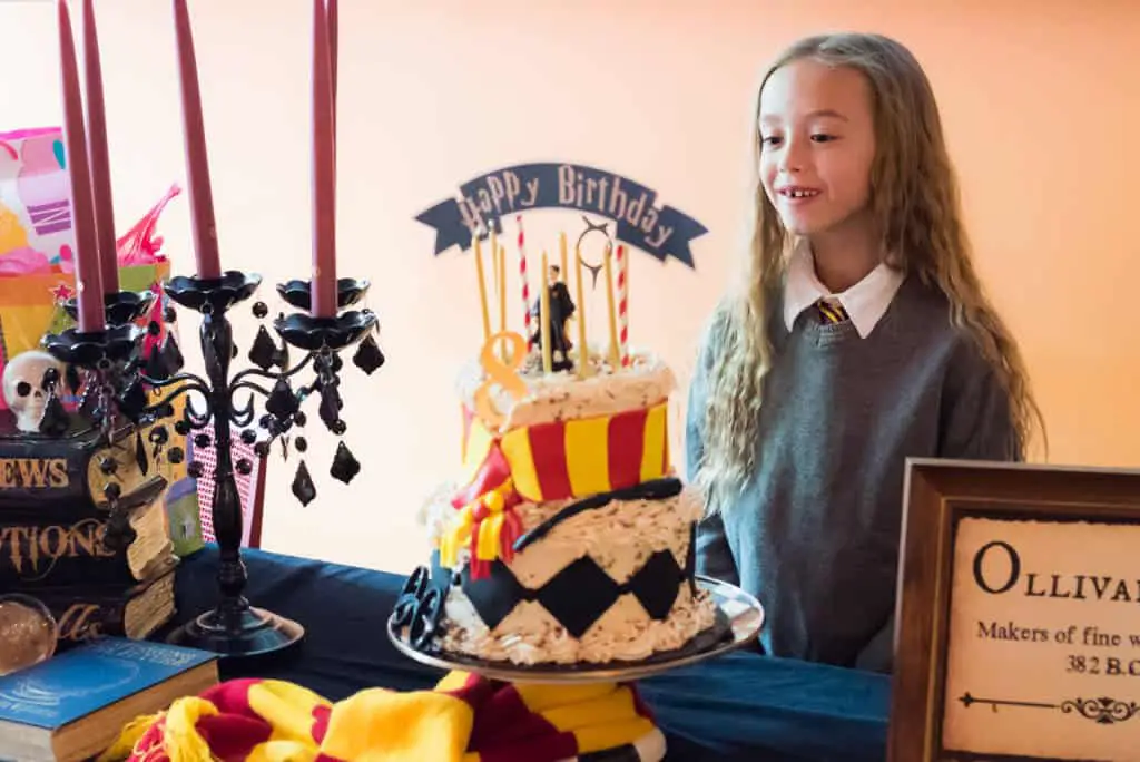 harry potter birthday cake party