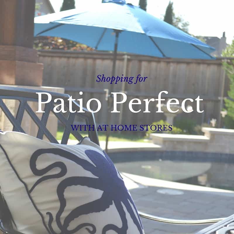 Patio Perfect with At Home