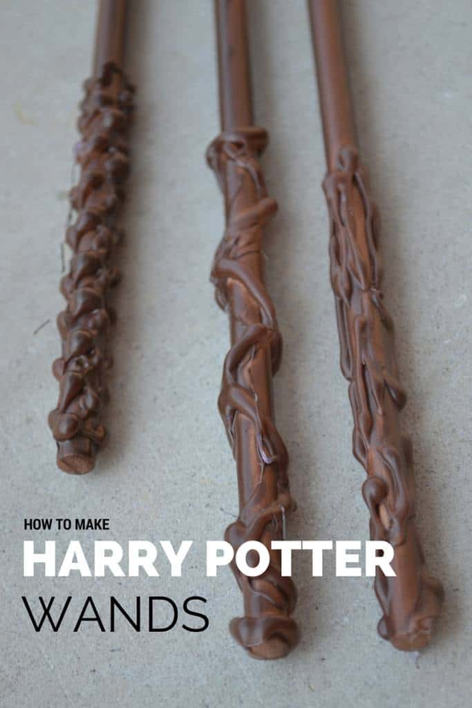 How to make Harry Potter wands | Tried and True by Trista