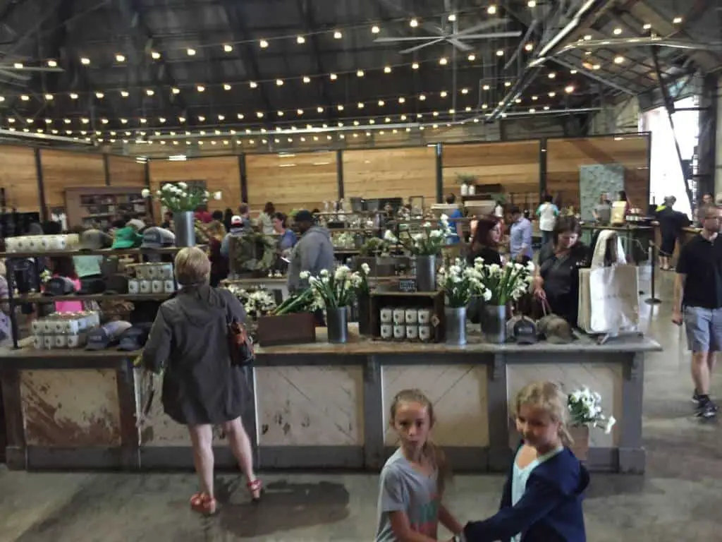 lower level at magnolia market