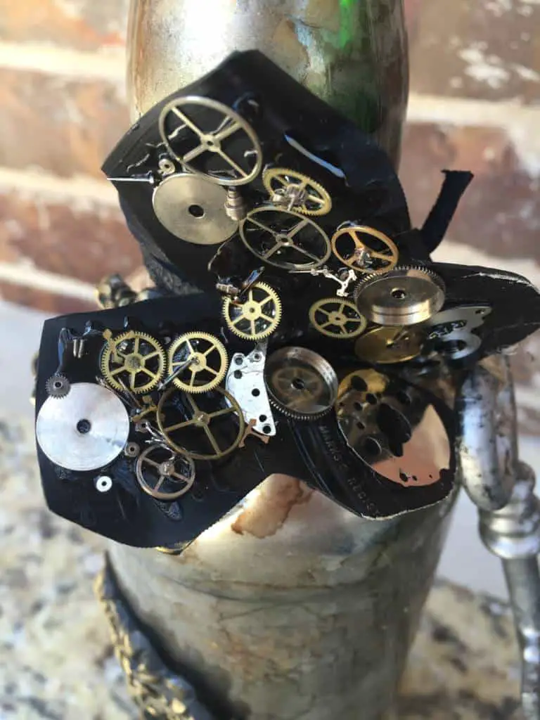 steampunk vinyl butterfly