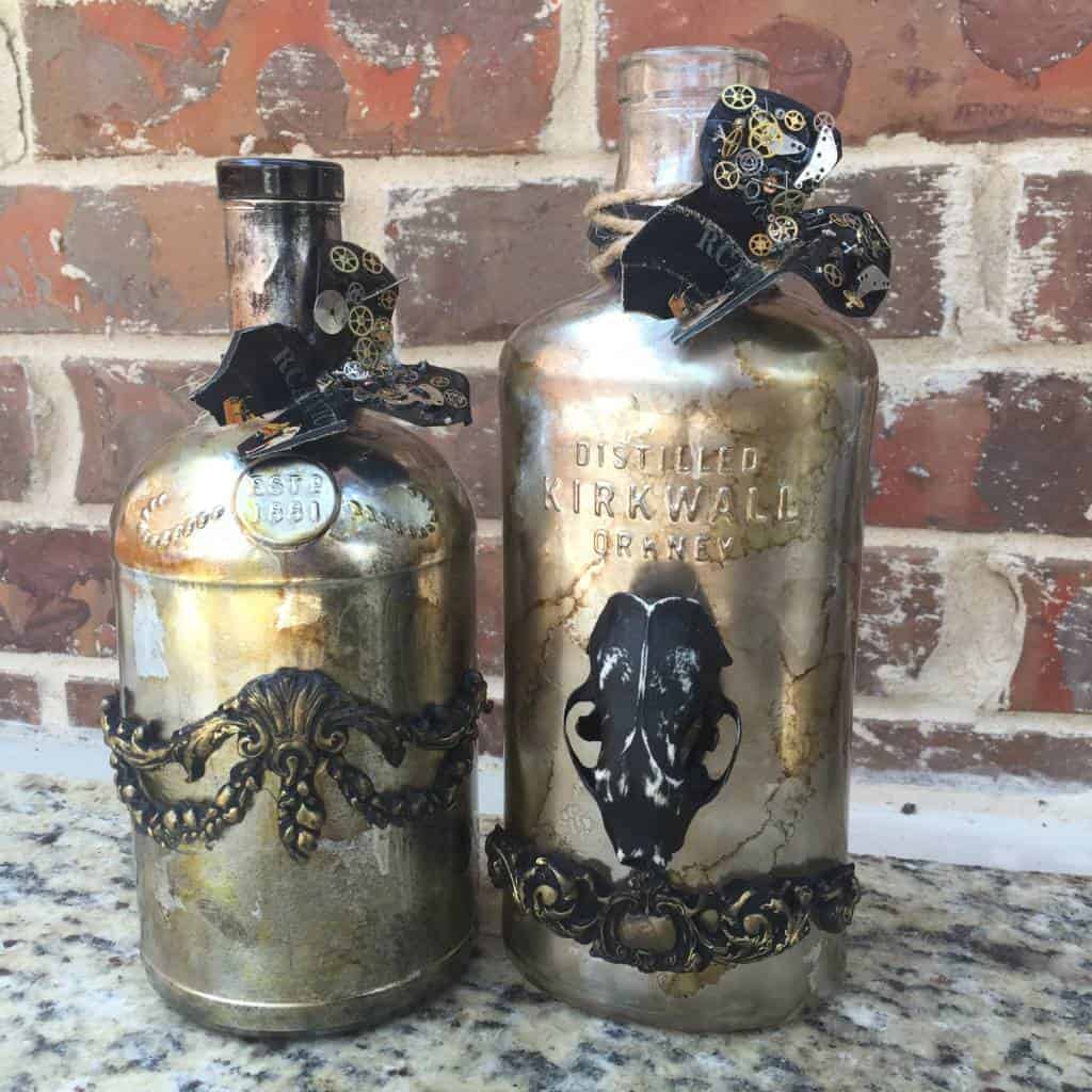 steampunk bottles