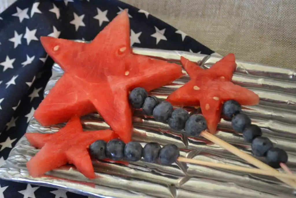 july 4th watermelon sticks