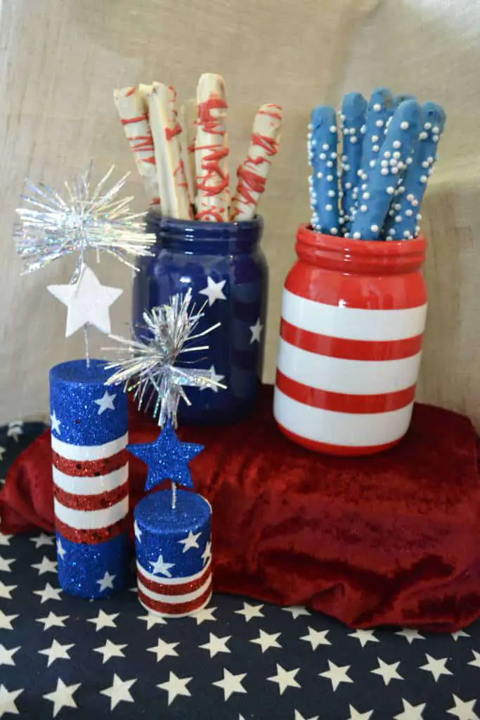 july 4th pretzel rods july 4th pretzel rods
