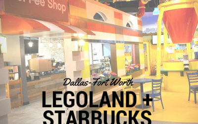 LEGOS + Starbucks = Happy Moms and Dads