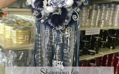 Shopping for Homecoming Mum Supplies