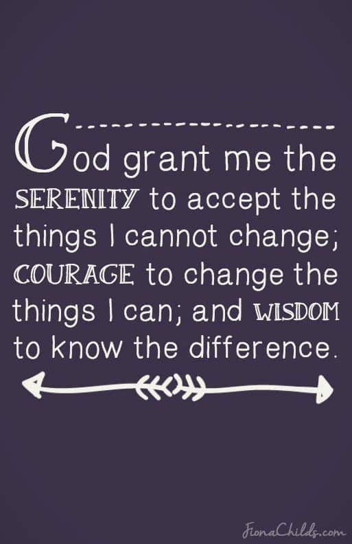serenity prayer serenity prayer