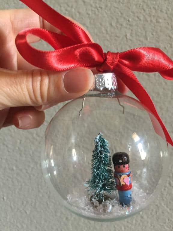 small snow globe ornament